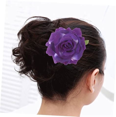 Denifery Purple Bridal Wedding Hair Vine Purple Natural Stone Hair