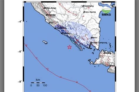 Gempa Berkekuatan 4 8 Magnitudo Guncang Wilayah Pesisir Bara