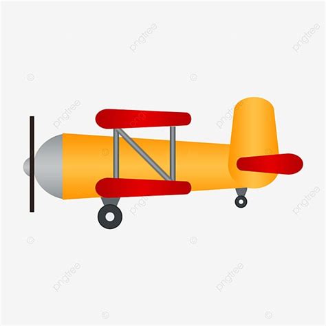 Simple Hand Painted Aircraft Transparent Material Hand Painted