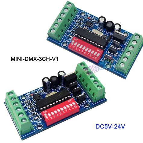 V V V Dmx Decoder Ch Ch Ch Ch Ch Ch Channel Rgb Rgbw Led