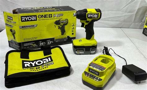 -RYOBI- 18V 1/4” Impact Driver Kit - NW Asset Services