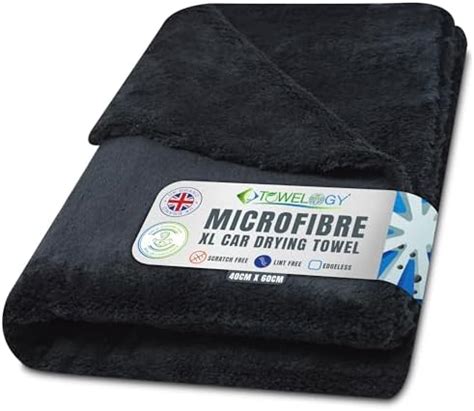 Towelogy X04 Large Car Drying Towel Microfibre Edgeless 550gsm Super