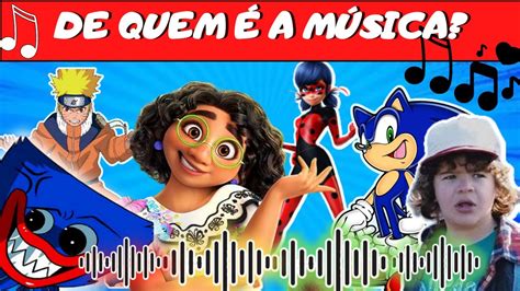 ADIVINHE O DESENHO OU FILME PELA MÚSICAQUIZ MUSICAL TESTE SEUS