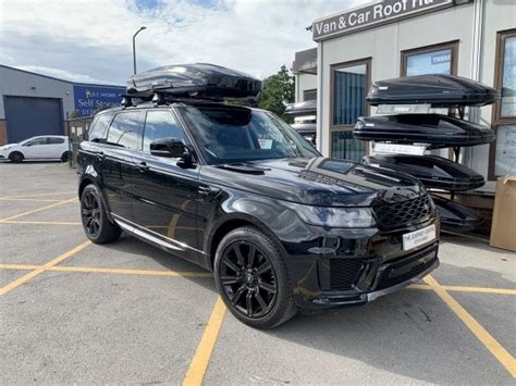 2019 Range Rover Sport - Thule Black WingBar Roof Bars and Thule Motion ...