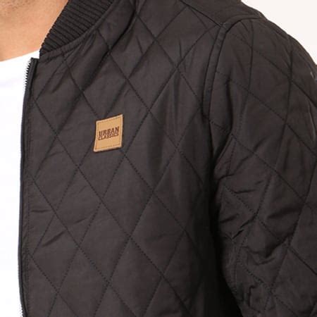 Urban Classics Veste Zippée TB862 Noir LaBoutiqueOfficielle