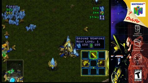 N64 Starcraft 64 Protoss Campaign Mission 1 HDRetrovision YouTube