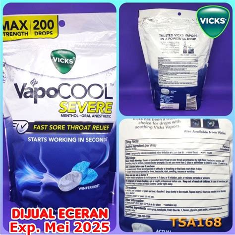 Jual Vicks Vapo Cool Severe Winterfrost Cepat Meredakan Sakit