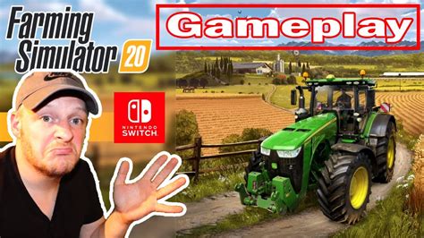 Landwirtschafts Simulator 20 Nintendo Switch Gameplay Deutsch Die