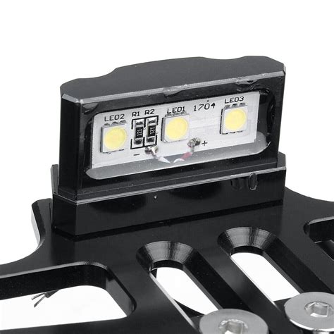 Motorcycle License Number Plate Holder Tail Tidy Bracket Led Fender Ebay