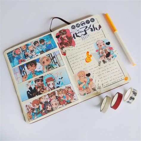 Anime Journal Idea In 2021 Bullet Journal Themes Bullet Journal