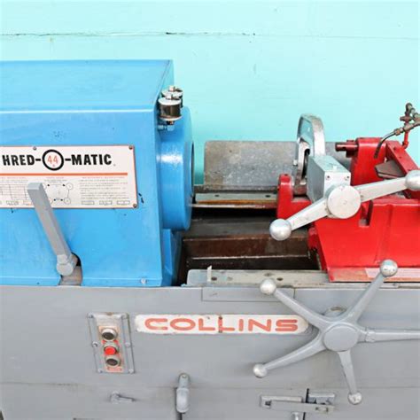 Collins 4 Thread O Matic Pipe Threading Machine 44a Norman Machine Tool