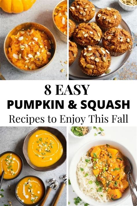 12 Easy Pumpkin & Squash Recipes to Enjoy This Fall - Piping Pot Curry