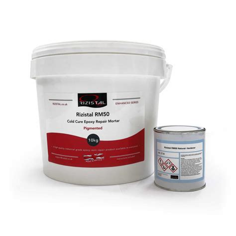 Rizistal Epoxy Concrete Repair Mortar | Cold Cure 10 Colours