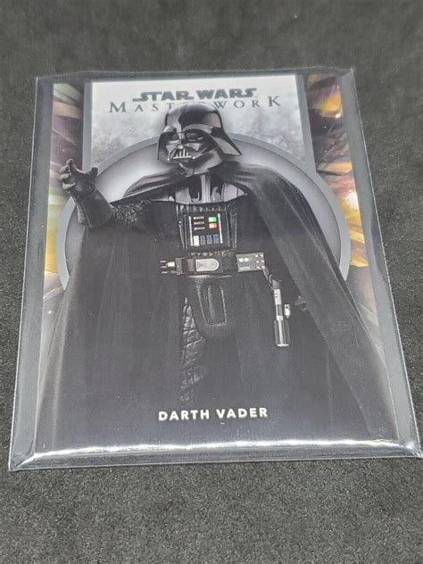 Star Wars Topps Masterwork 2022 Base Card Darth Vader 67 EBay