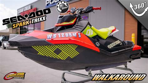 Walkaround 2020 Sea Doo Spark® Trixx™ 2 Up Rotax® 900 Ho Ace™ Ibr