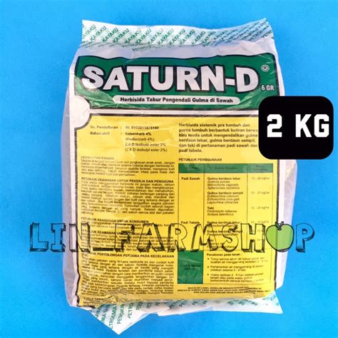 Jual SATURN D 6 GR 2 KG Tiobenkarb 4 Shopee Indonesia