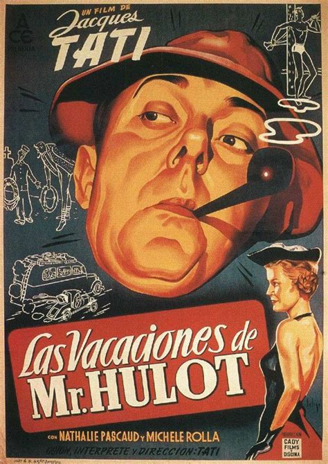 Mr Hulot S Holiday Spanish 11x17 Movie Poster 1953 Movie Posters