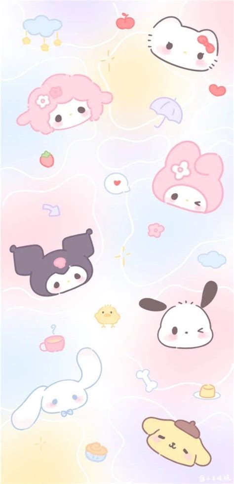 Sanrio Characters 💗 Empapelado De Gato Fondo De Pantalla De Anime Fondo De Pantalla De Anime