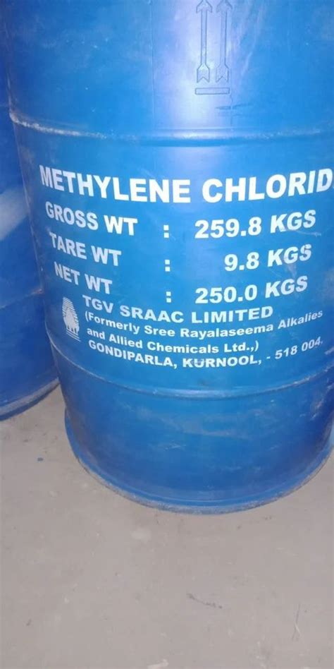 Industrial Grade Methylene Chloride Mdc 99 Packaging Type Loose At