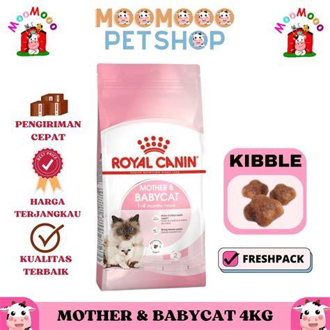 Jual Royal Canin Mother BabyCat 4kg Dry Food Mom Baby Cat Food