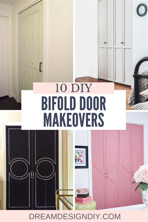 10 DIY Bifold Door Makeovers - Dream Design DIY