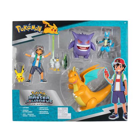 Pokemon - Battle Fig Journeys Multipack (5pk) 3" Lucario Sirfetchd and ...