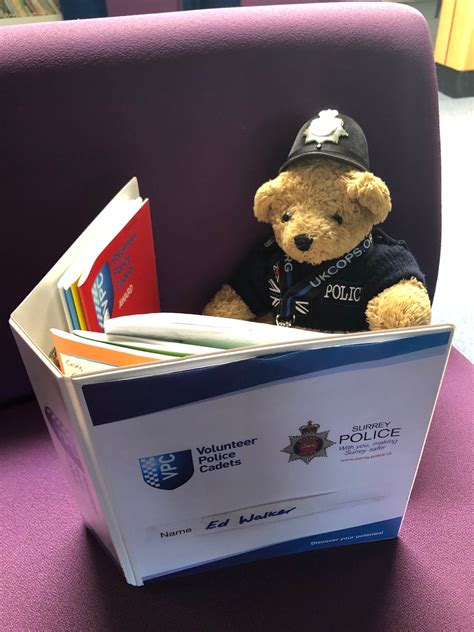 Surrey Police Cadets On Twitter Pcedwardwalker Is Visiting