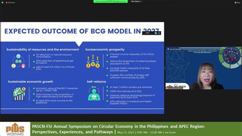 Bio Circular Green Economy Model By Dr Lily Eurwilaichitr Youtube