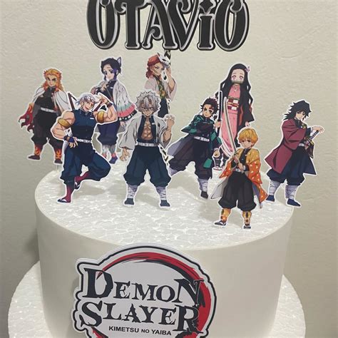 Arquivo Digital Topo De Bolo Demon Slayer Elo