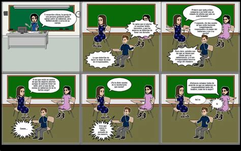 Resolución De Conflictos En El Aula Storyboard