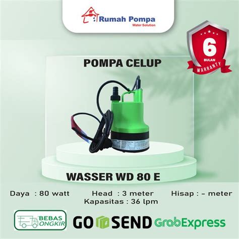 Jual Pompa Celup Wat Wasser Wd E Palembang Di Lapak Rumah Pompa