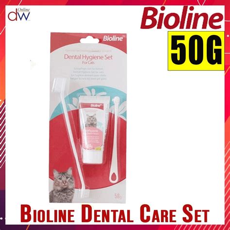 Bioline Dental Hygiene Set For Cats Shopee Philippines