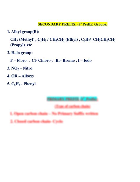 Solution Organic Chemistry Nomenclature 1 1 Studypool