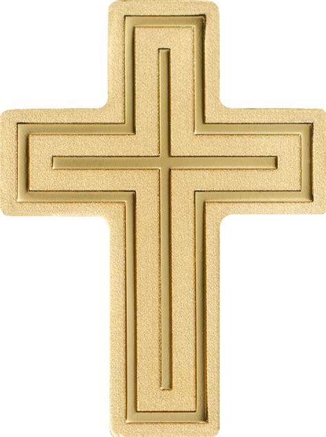 Download Golden Cross Png Golden Crucifix Clipartkey