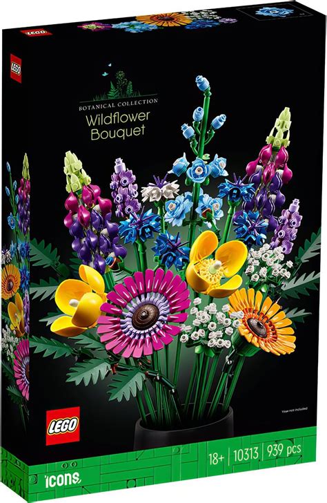 Lego Ramo De Flores Silvestres 10313 Juega Bonito