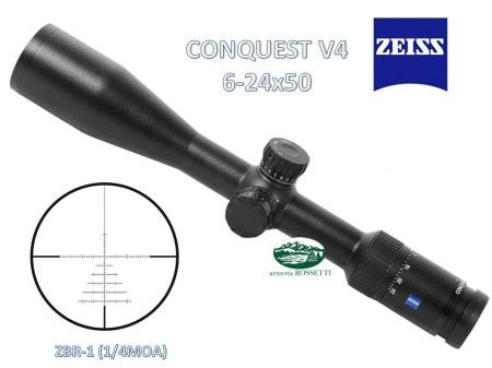 ZEISS CONQUEST V4 6 24x50 Ret 91 ZBR 1 OTTICHE OTTICHE DA