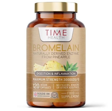 Bromelain Capsules High Strength Gdu G Mg Per Capsule