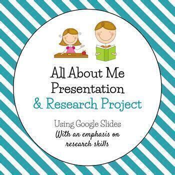 All About Me Presentation and Research Project - Fully Editable!