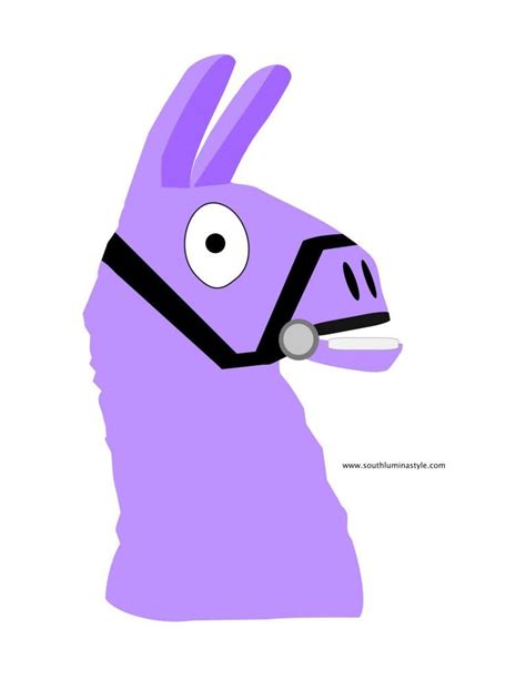 Thumbnail Of Diy Fortnite Llama Head Right Valentines For Boys