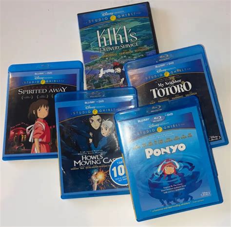 LGHIBLI SPIRITED AWAY HOWL S Moving Castle My Neighbor Totoro Ponyo