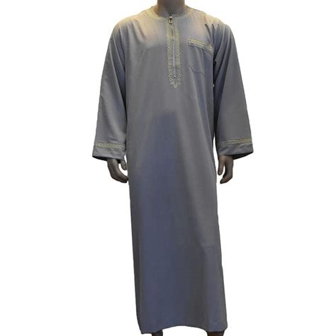 Buy Muslim Men Clothes Jubba Thobe Dishdasha Thoub Saudi Arabic Mens