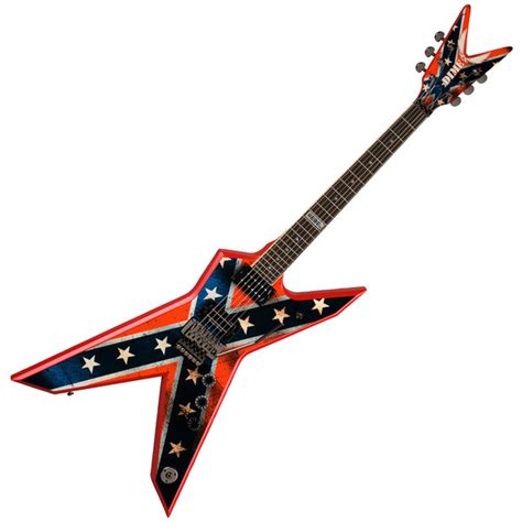 DISC Dean Dimebag Dixie Rebel Flag Graphic Gear4music