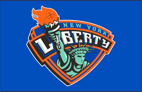 New York Liberty Logo - Primary Dark Logo - Women's National Basketball ...