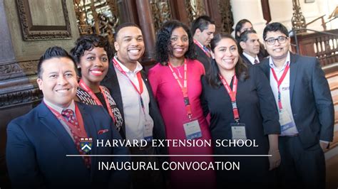 Harvard Extension Schools Inaugural Convocation Youtube