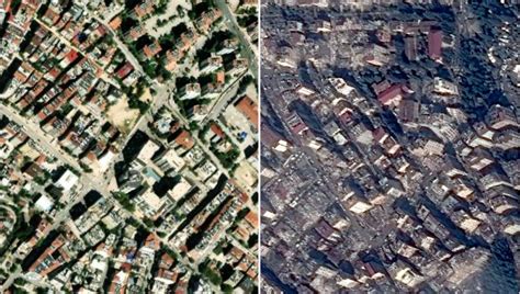 Avant Apr S Des Images Satellites De La Turquie Apr S Le S Isme