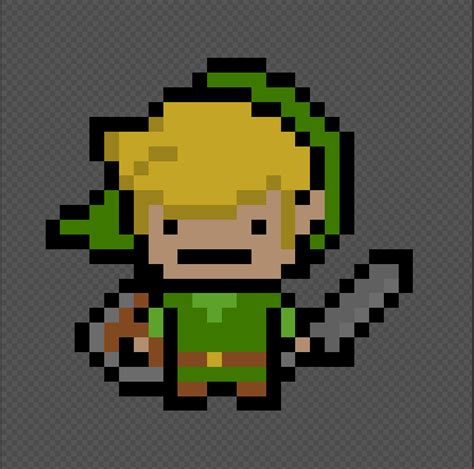 LINK? Pixel Art by JollyBuddy on DeviantArt