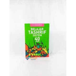 Jual Belajar Tashrif Sistem 40 Jam Ibn Azka Shopee Indonesia