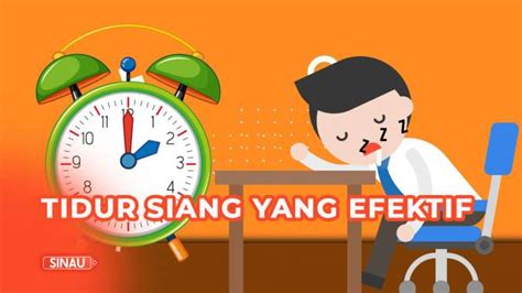 Tips Mengatur Waktu Tidur Siang Yang Efektif Untuk Kesehatan Tubuh