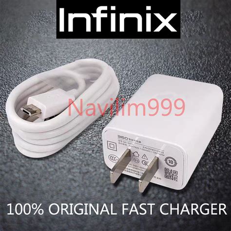 Infinix Charger Original Fast Charger Micro Usb 2in1 Adapter Set For Android Charger Usb Charger