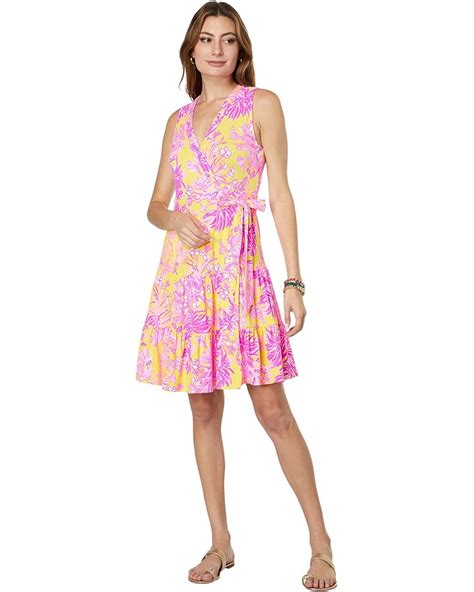 Lilly Pulitzer Folly Floral Wrap Dress Zappos